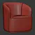 Ritz 2013 Armchair: Sleek and Stylish 3D model small image 5