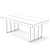 Modern Dining Table Set 105 3D model small image 5