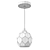 Elegant Crystal Pendant Lamp 3D model small image 2