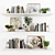 Elegant 72-Piece Decorative Set 3D model small image 1