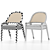 Sophisticated Pascal Cane Dining Chair 3D model small image 4