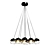 Elegant Vetraio Chandelier 3D model small image 1