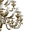 Elegant Roberto Giovannini Chandelier 3D model small image 3