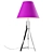 KR-34680 Table Lamp: Rhythmic Illumination 3D model small image 1