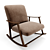 Elegant Arm Chair: 3ds Max Models 3D model small image 1