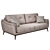 Elegant Como Sofa: Timeless Comfort 3D model small image 1