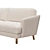 Yukon KAZA: Stylish 3-Seater Sofa 3D model small image 3