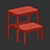 Minimalist Folding Step Ladder 3D model small image 3