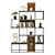 Modern Shelf Furniture Set 3D model small image 6