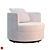 Felix Eichholtz 2014: Luxurious Swivel Chair 3D model small image 1