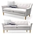 Modern Finn Sofa: Stylish, Comfortable, and Contemporary 3D model small image 1