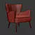 Sleek Babe Armchair: Modern Comfort 3D model small image 6