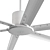 Ultimate Cooling: Andros Ceiling Fan 3D model small image 7