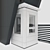 Modern Residential Entrance Group 3D model small image 4