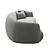 Luxurious Moroso Pacific Sofa: Stunning Design & Texture 3D model small image 4