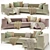 Sophisticated and Spacious Formerin Brera Sofa 3D model small image 1