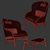 Svelte Chair - Minimalistic Design for Modern Spaces 3D model small image 6