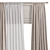 Elegant Curtain 881 3D model small image 2