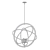 Sleek and Stylish: Kichler Ibis Chandelier 3D model small image 2