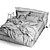 Hale Mercantile Co Linen Dream Bed 3D model small image 6