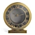 Luxembourg Table Clock: Elegant Aluminum and Brass Design 3D model small image 2