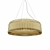 Modern Round Pendant Light 3D model small image 1