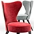  Elegant Maribella Chair - Exquisite Comfort 3D model small image 3