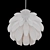 Normann Copenhagen Norm 12: Large White Pendant 3D model small image 2