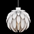 Normann Copenhagen Norm 12: Large White Pendant 3D model small image 4