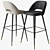 Eichholtz Bar Stool Cliff: Modern and Sleek 3D model small image 3