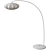 Sleek Arched Floor Lamp 3D model small image 2