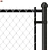 Durable Metal Mesh Fence 3D model small image 2