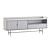 Sleek TV Stand with Compartments 3D model small image 2