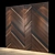 Sleek Wood Panel 35 3D model small image 3