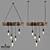Handcrafted Wooden Pendant Light 3D model small image 11