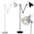 Elegant AIDA Floor Lamp 3D model small image 2