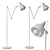 Elegant AIDA Floor Lamp 3D model small image 4