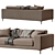 Italian Elegance: Ditre Italia Anderson Sofa 3D model small image 3