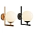 Elegant Perryman Sconce 3D model small image 1