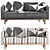 Boho Classic Assembly Sofa 3D model small image 2