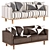 Boho Classic Assembly Sofa 3D model small image 3