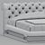 Visionnaire Laurence Bed: Perfect Harmony of Luxury and Comfort 3D model small image 5