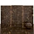 Brown Bronze Marble - 8 Texture Slabs, Floor & Hexagonal Tiles 3D model small image 3