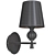 Elegant Aura Wall Sconce 3D model small image 4