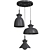 OMG Trio: Modern Pendant Lighting 3D model small image 2