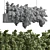 Metal Bax Vase: Collection of Indoor Hanging Plants 3D model small image 3