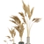 Pampas Dried Plantset in Handmade Vase 3D model small image 5