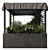 Landscape Furniture: Pergola & Roof Garden 3D model small image 3