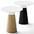 Sleek Zock Coffee Tables: Modern Design & Exclusive Finishes 3D model small image 1