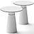 Sleek Zock Coffee Tables: Modern Design & Exclusive Finishes 3D model small image 2